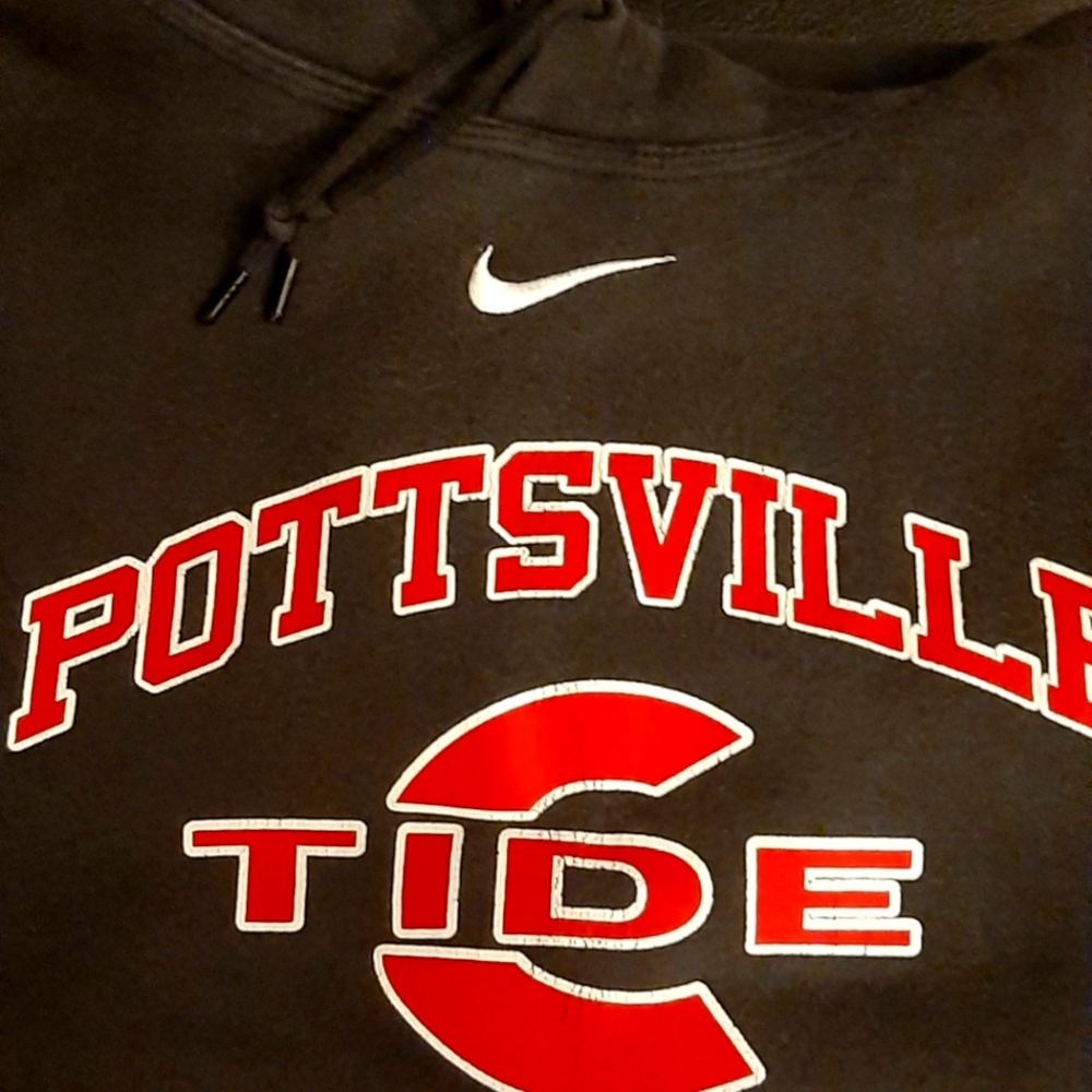 Nike Pottsville Area crimson tide basketball hoodi